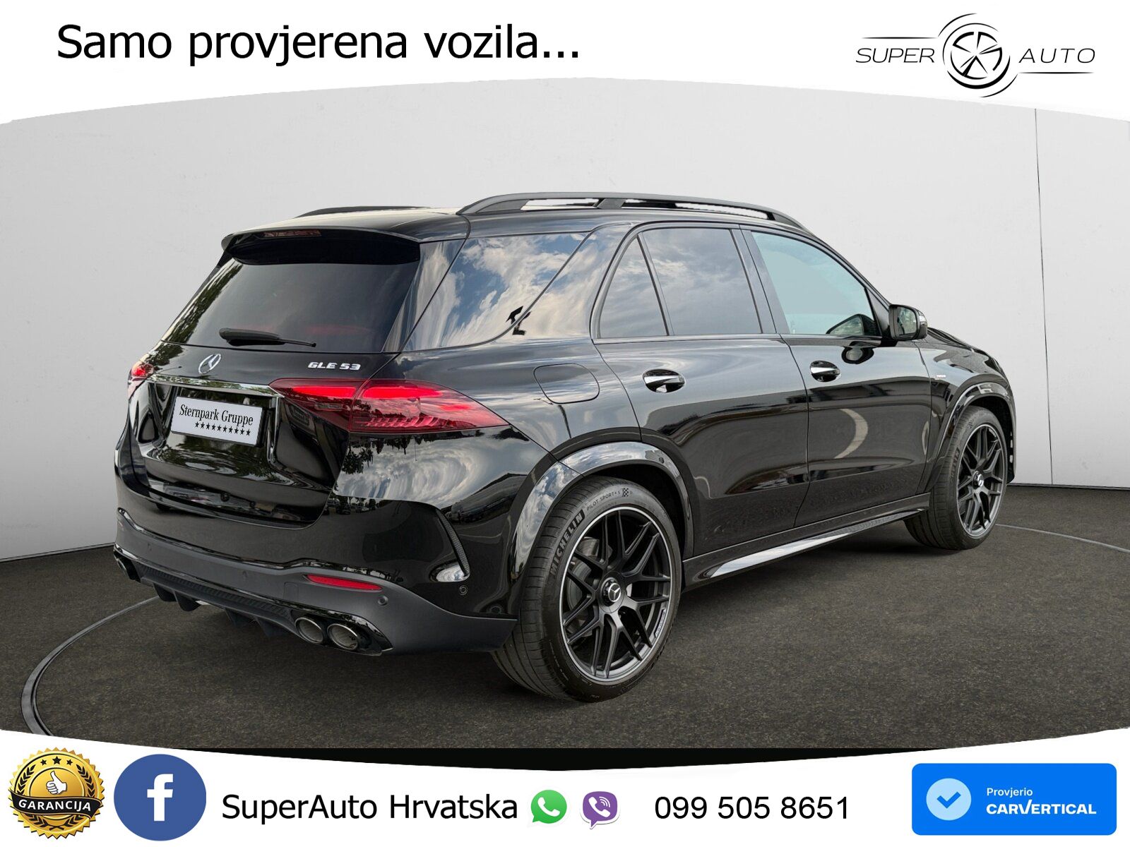 Mercedes AMG GLE 53 (435 KS) EQ Boost 4MATIC+ AMG SPEEDSHIFT TCT 9G LED+GR SJED+ACC