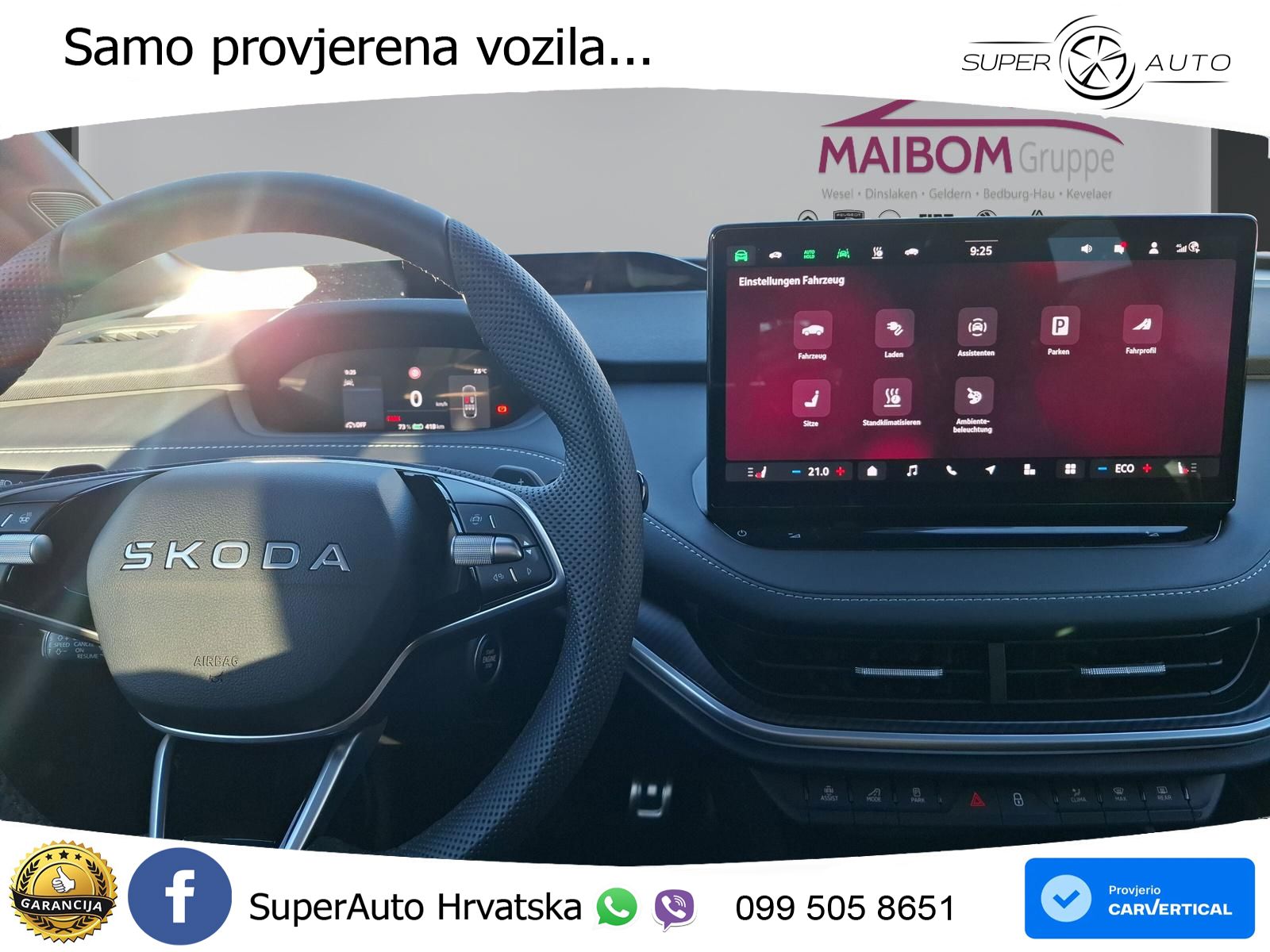Škoda Enyaq Coupe iV 85 82 kWh (286 KS) SportLine LED+GR SJED+ACC