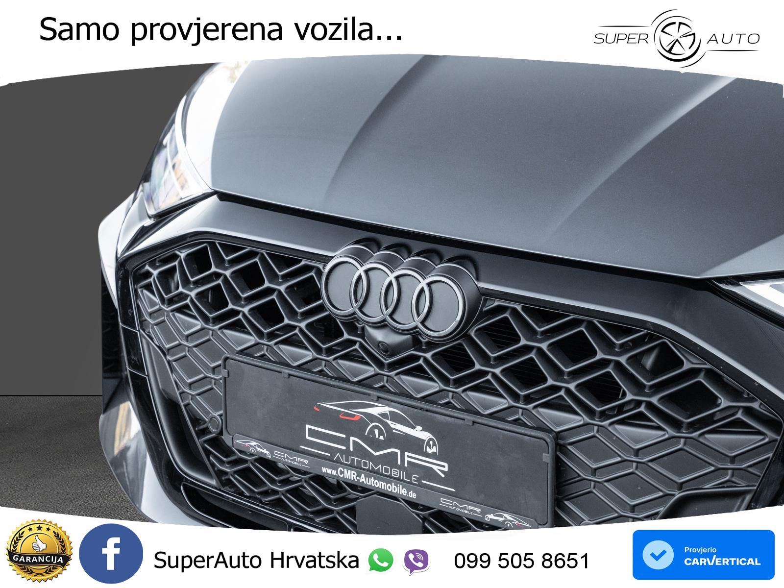Audi RS3 Sportback 2.5 TFSI (400 KS) quattro S tronic LED+GR SJED+ACC