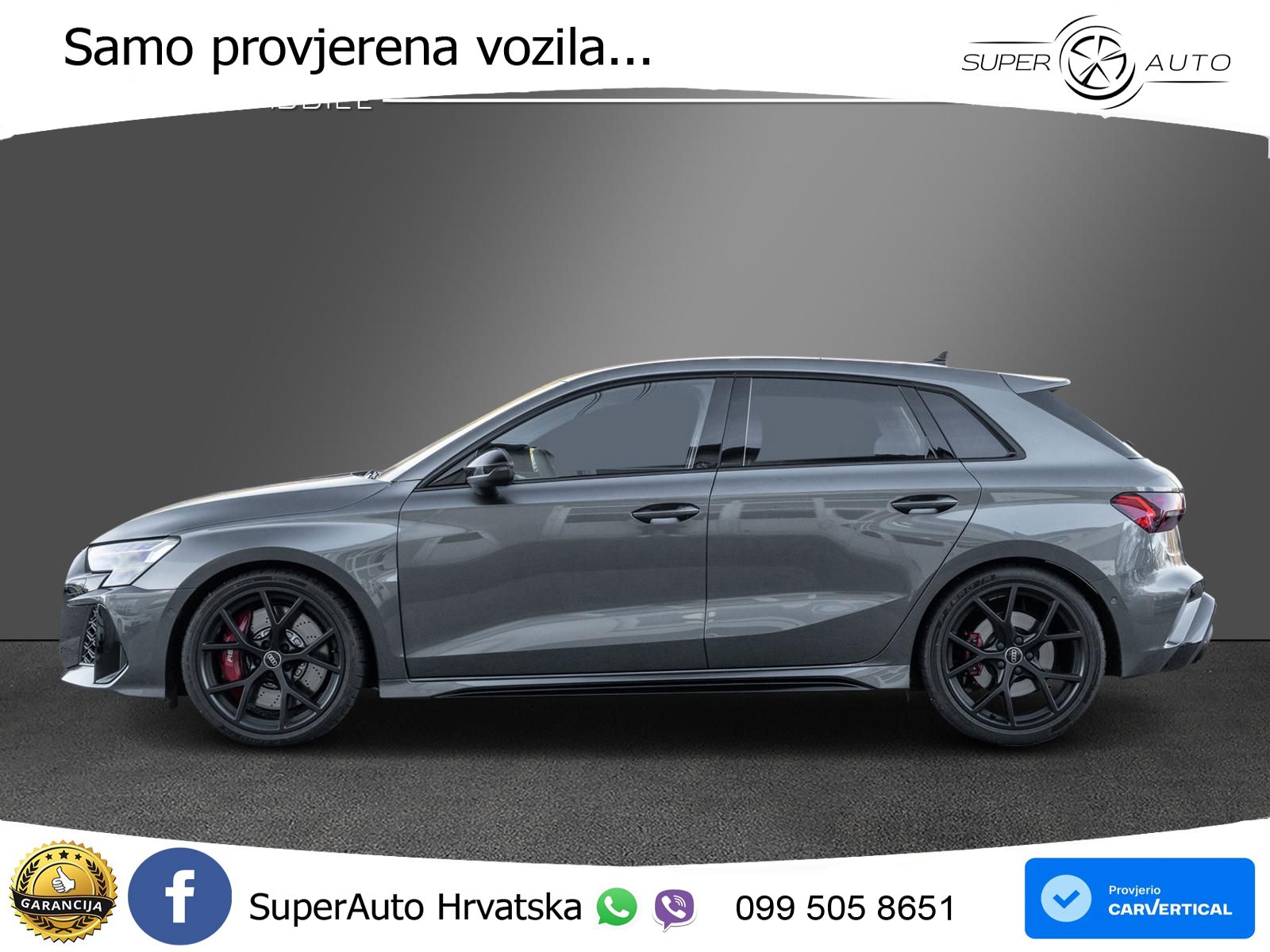 Audi RS3 Sportback 2.5 TFSI (400 KS) quattro S tronic LED+GR SJED+ACC