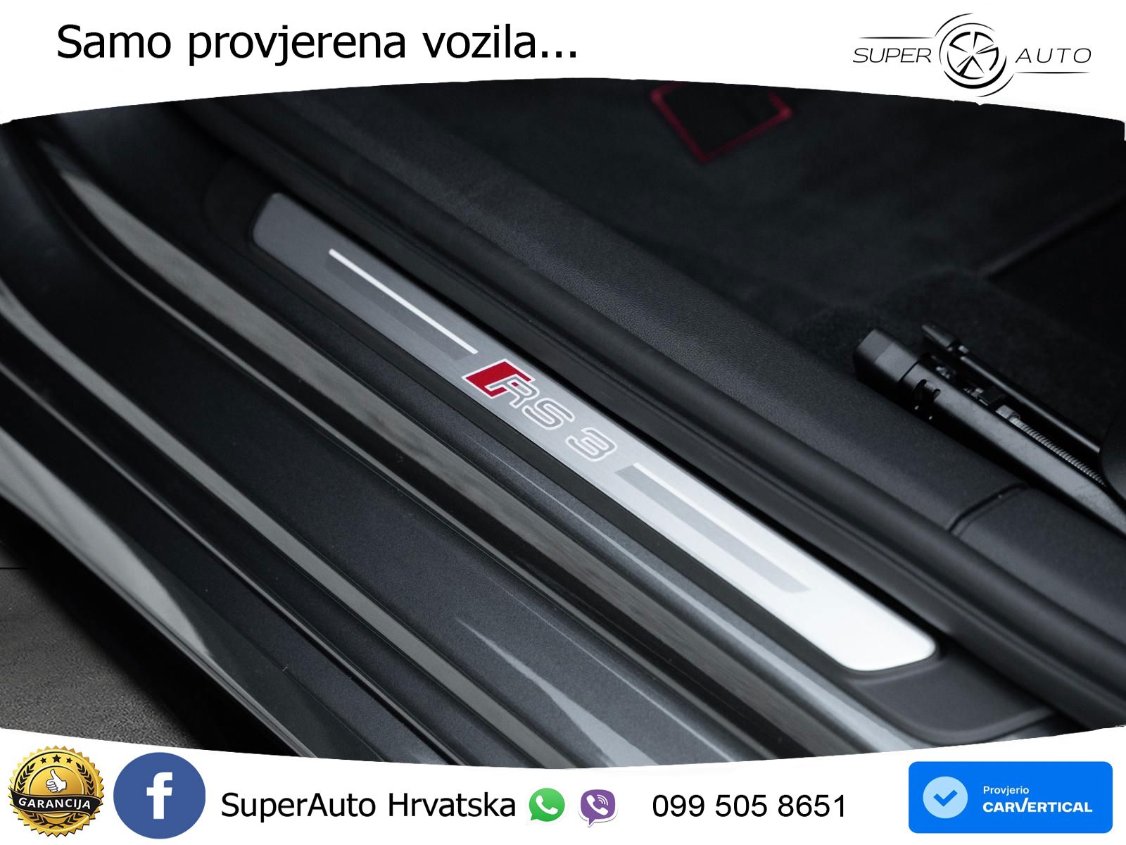 Audi RS3 Sportback 2.5 TFSI (400 KS) quattro S tronic LED+GR SJED+ACC