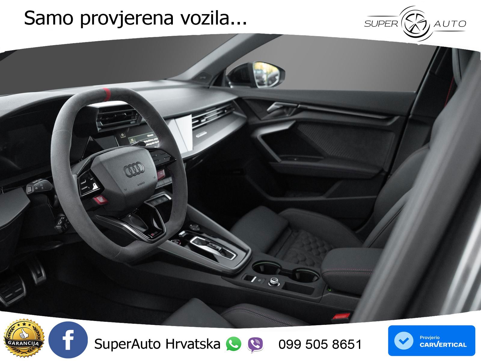 Audi RS3 Sportback 2.5 TFSI (400 KS) quattro S tronic LED+GR SJED+ACC