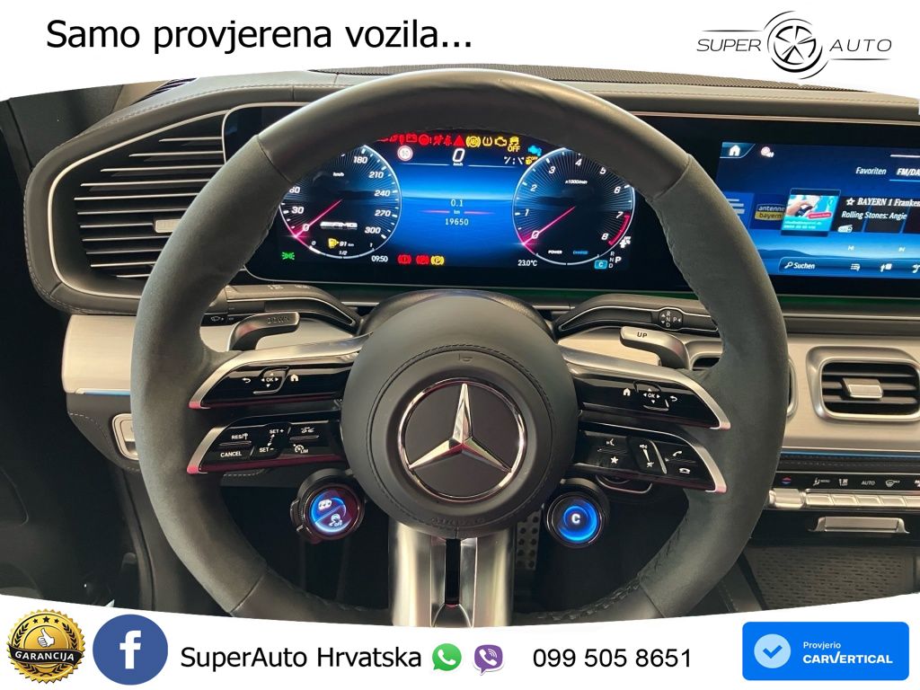 Mercedes AMG GLE Coupe 63 S V8 (612 KS) EQ Boost 4MATIC+ AMG SPEEDSHIFT TCT 9G