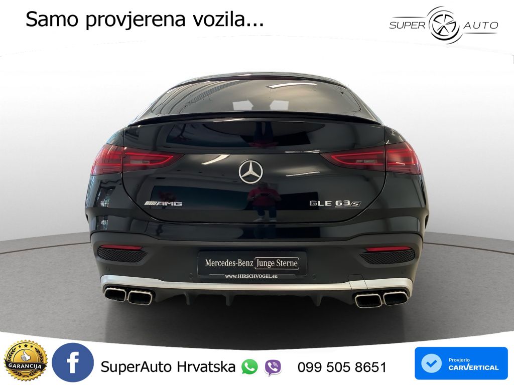 Mercedes AMG GLE Coupe 63 S V8 (612 KS) EQ Boost 4MATIC+ AMG SPEEDSHIFT TCT 9G