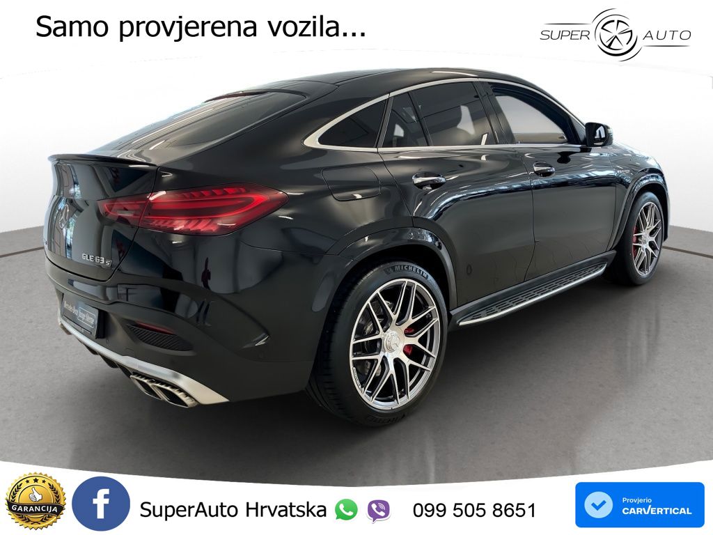 Mercedes AMG GLE Coupe 63 S V8 (612 KS) EQ Boost 4MATIC+ AMG SPEEDSHIFT TCT 9G