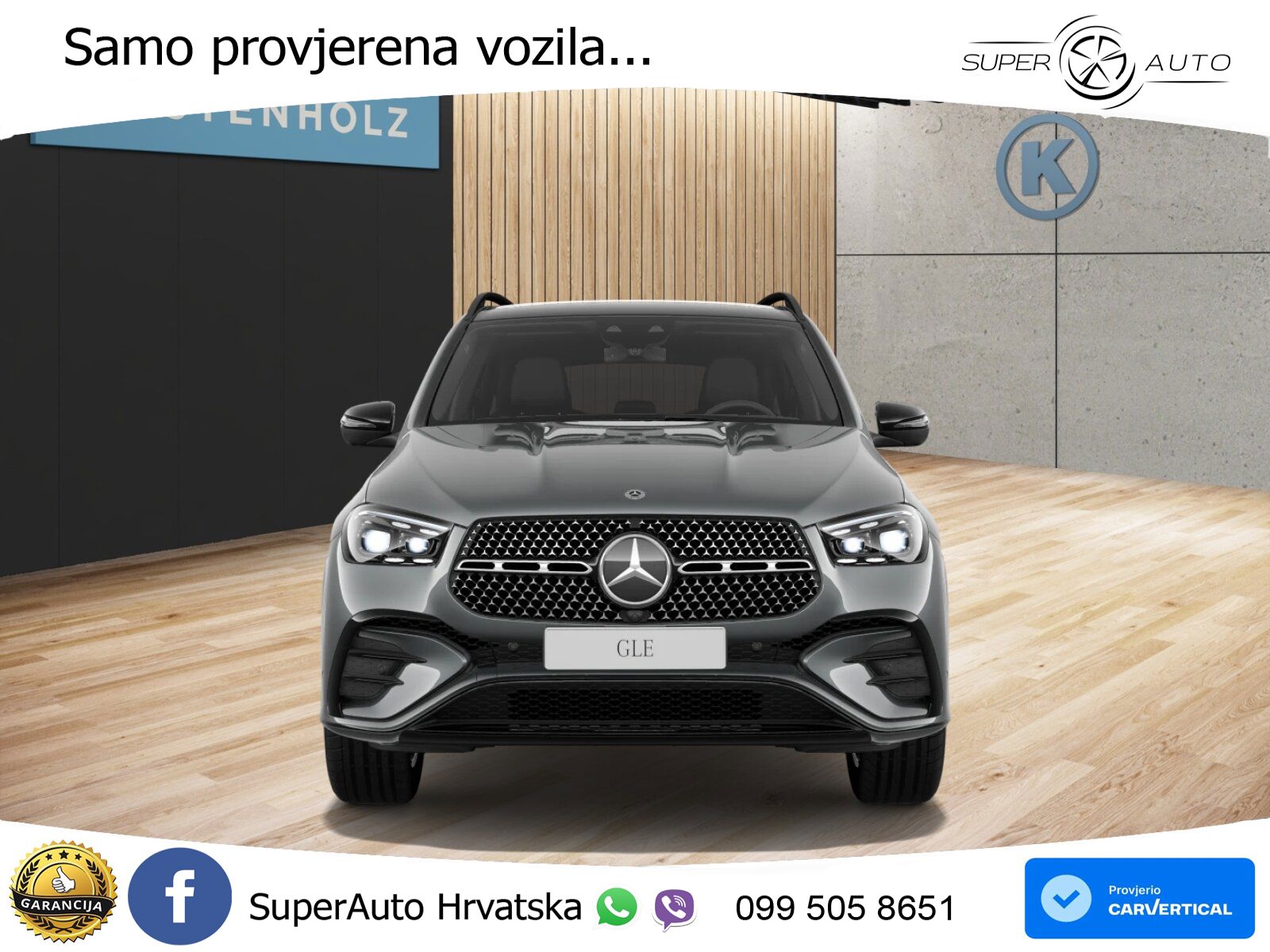 Mercedes GLE 450d (367 KS) EQ Boost 4MATIC 9G-TRONIC AMG ZRAČNI+ACC+GR SJED+360+PANO