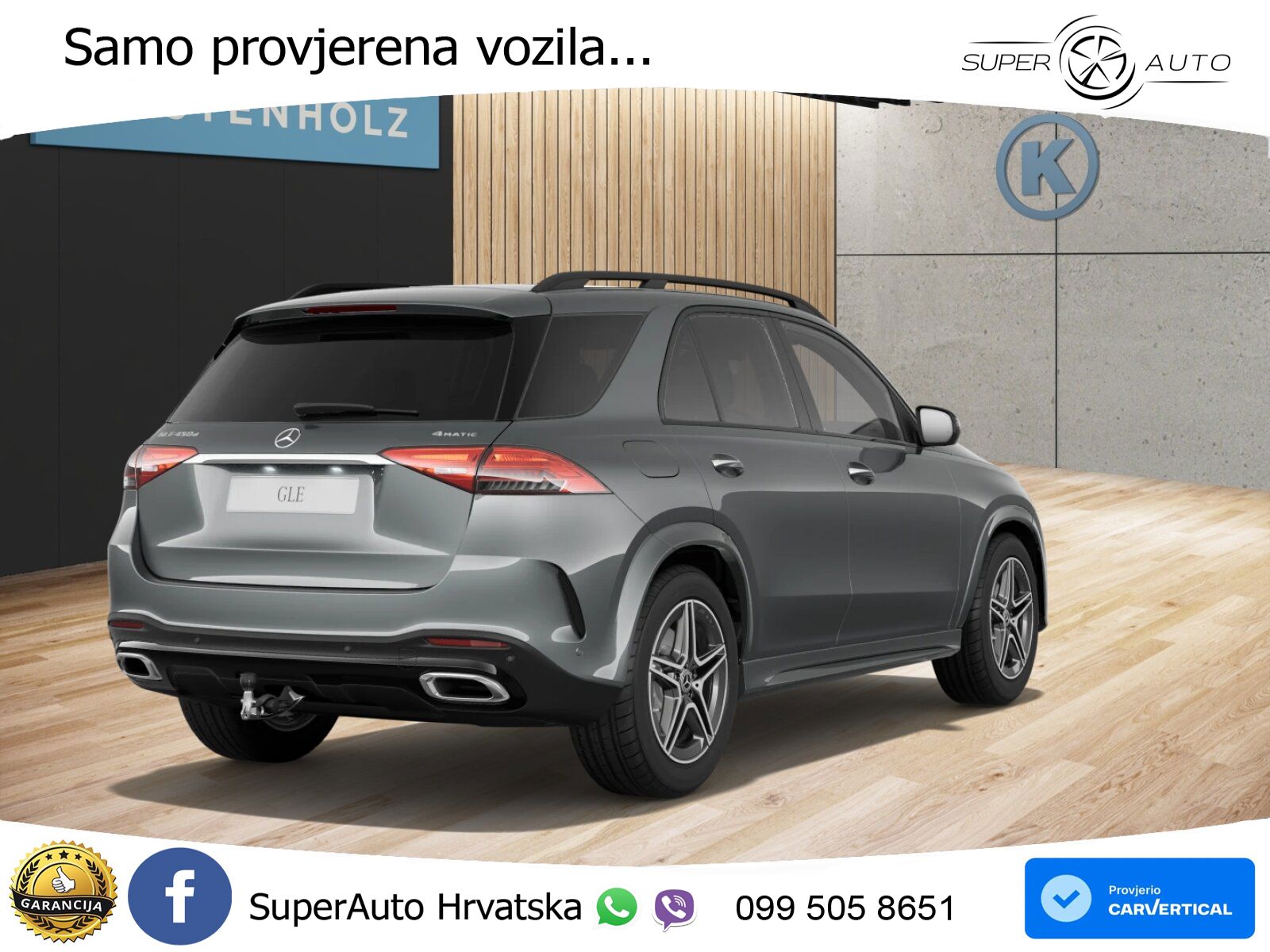 Mercedes GLE 450d (367 KS) EQ Boost 4MATIC 9G-TRONIC AMG ZRAČNI+ACC+GR SJED+360+PANO