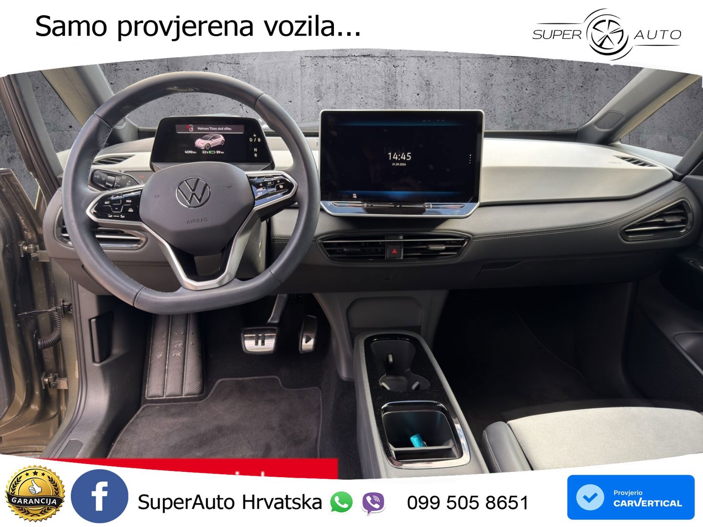 Volkswagen ID.3 Pro 62 kWh (204 KS) LED+GR SJED+ACC