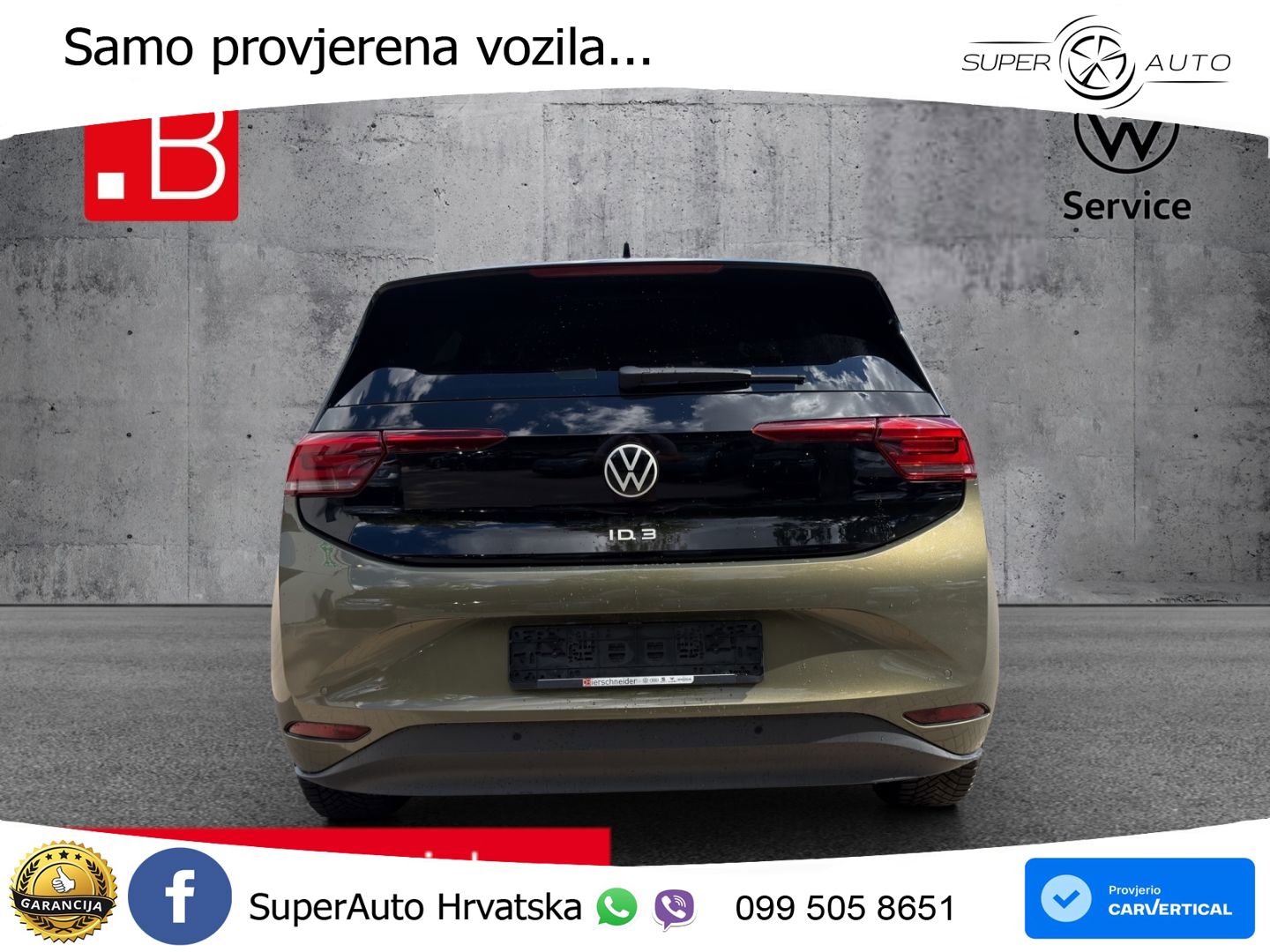 Volkswagen ID.3 Pro 62 kWh (204 KS) LED+GR SJED+ACC