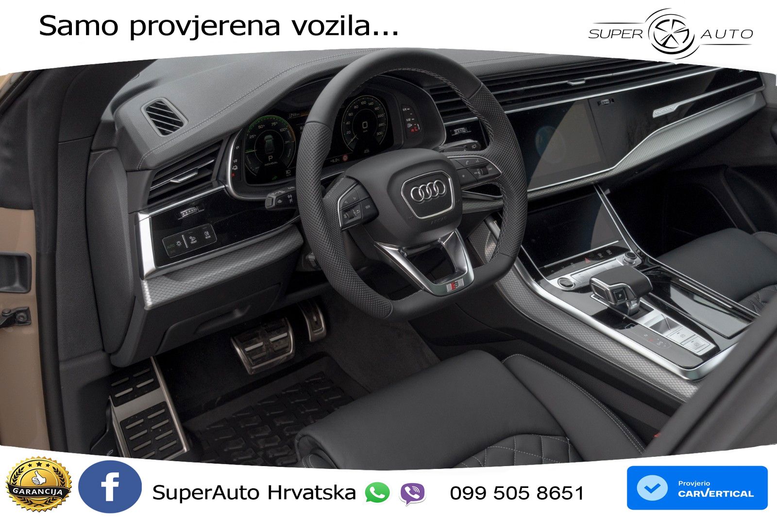 Audi Q8 60 TFSIe V6 (490 KS) quattro Tiptronic