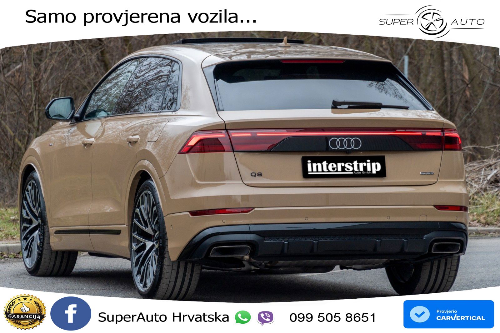 Audi Q8 60 TFSIe V6 (490 KS) quattro Tiptronic