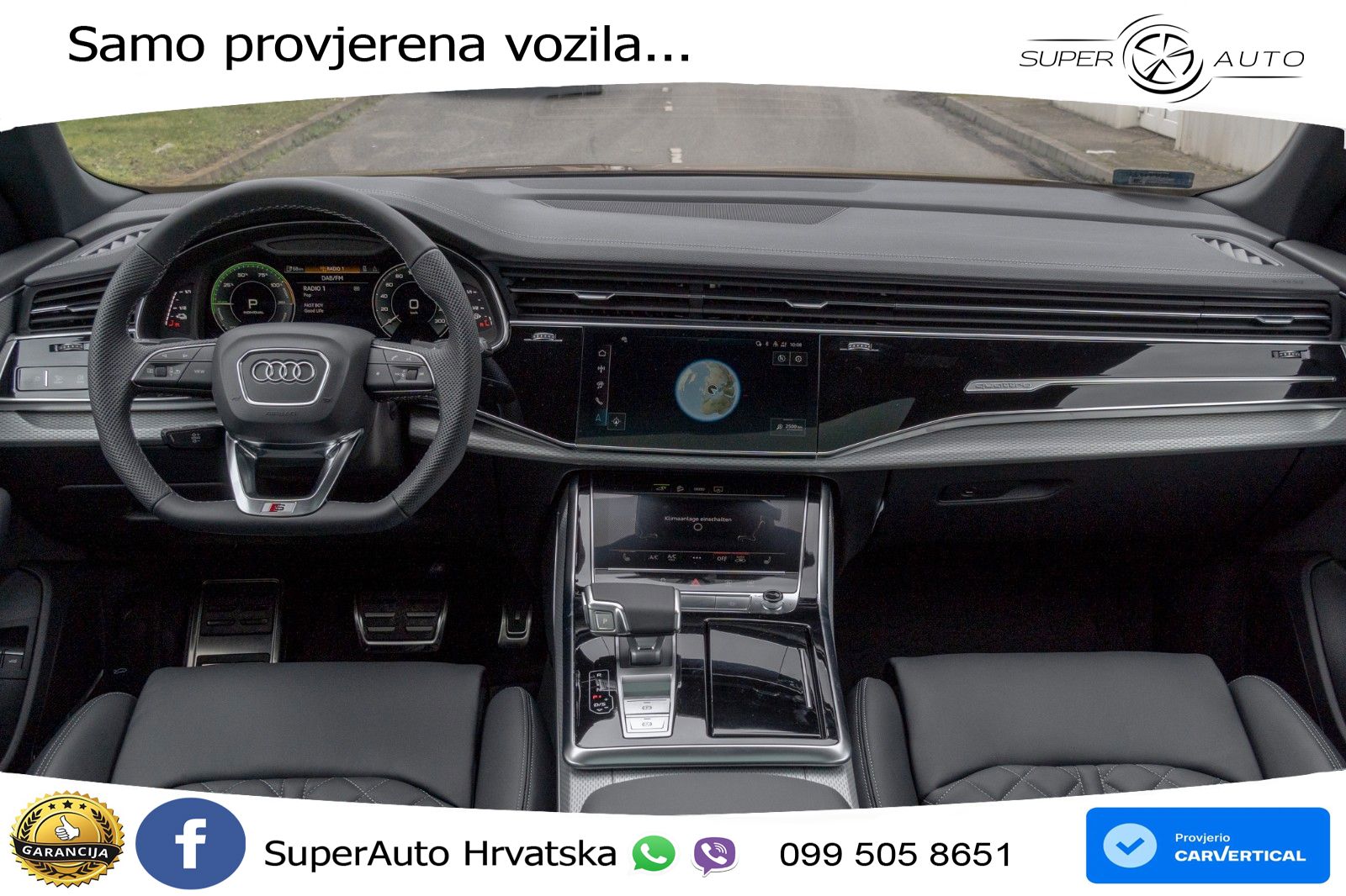 Audi Q8 60 TFSIe V6 (490 KS) quattro Tiptronic