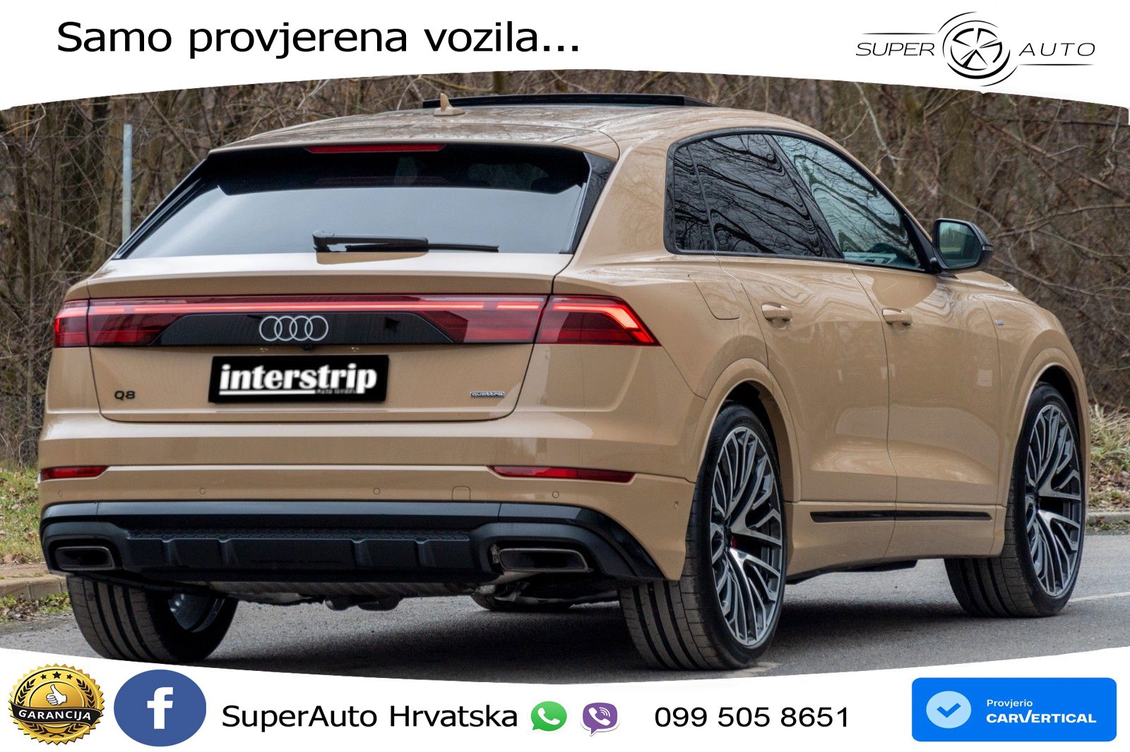 Audi Q8 60 TFSIe V6 (490 KS) quattro Tiptronic