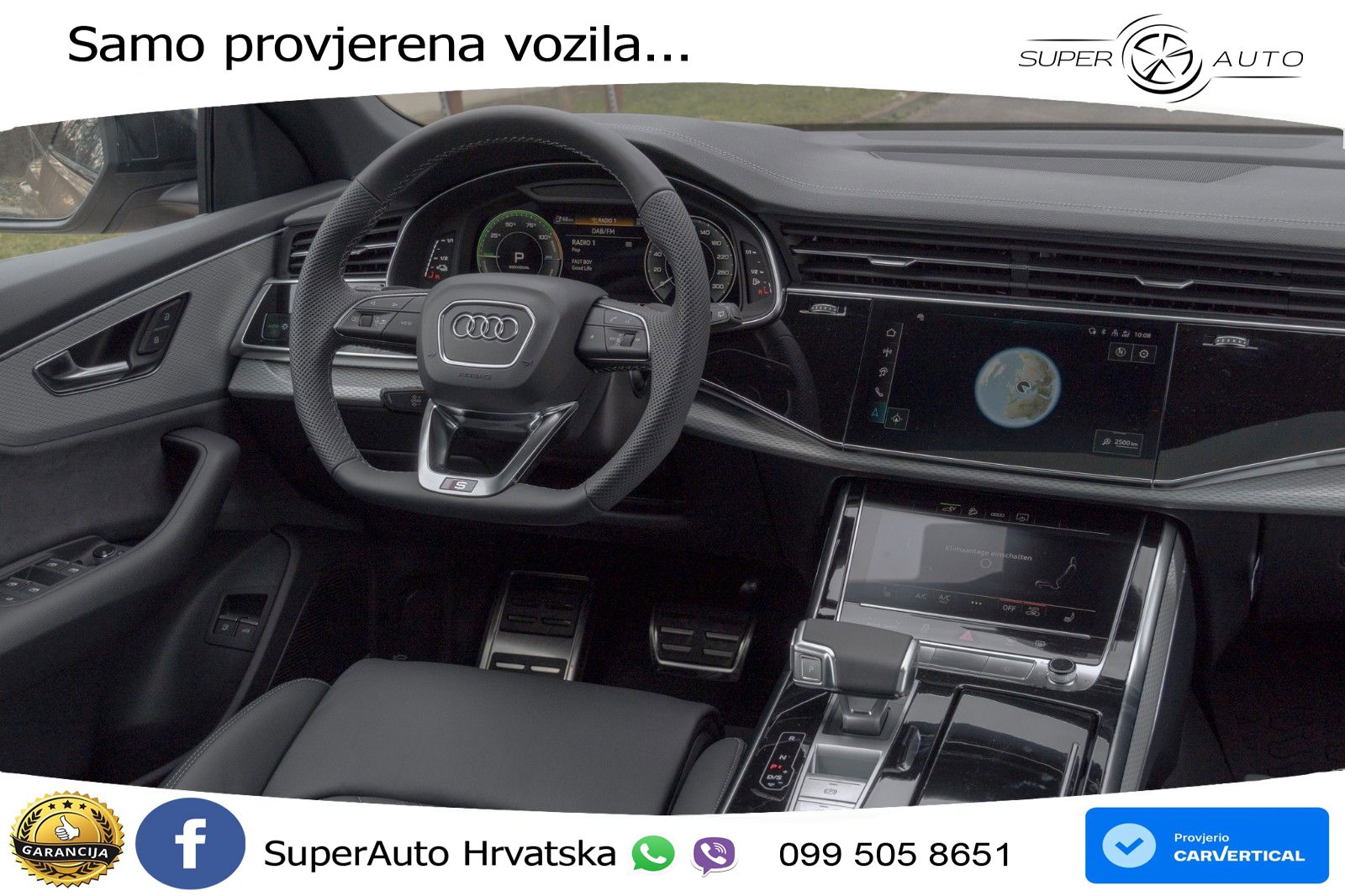 Audi Q8 60 TFSIe V6 (490 KS) quattro Tiptronic