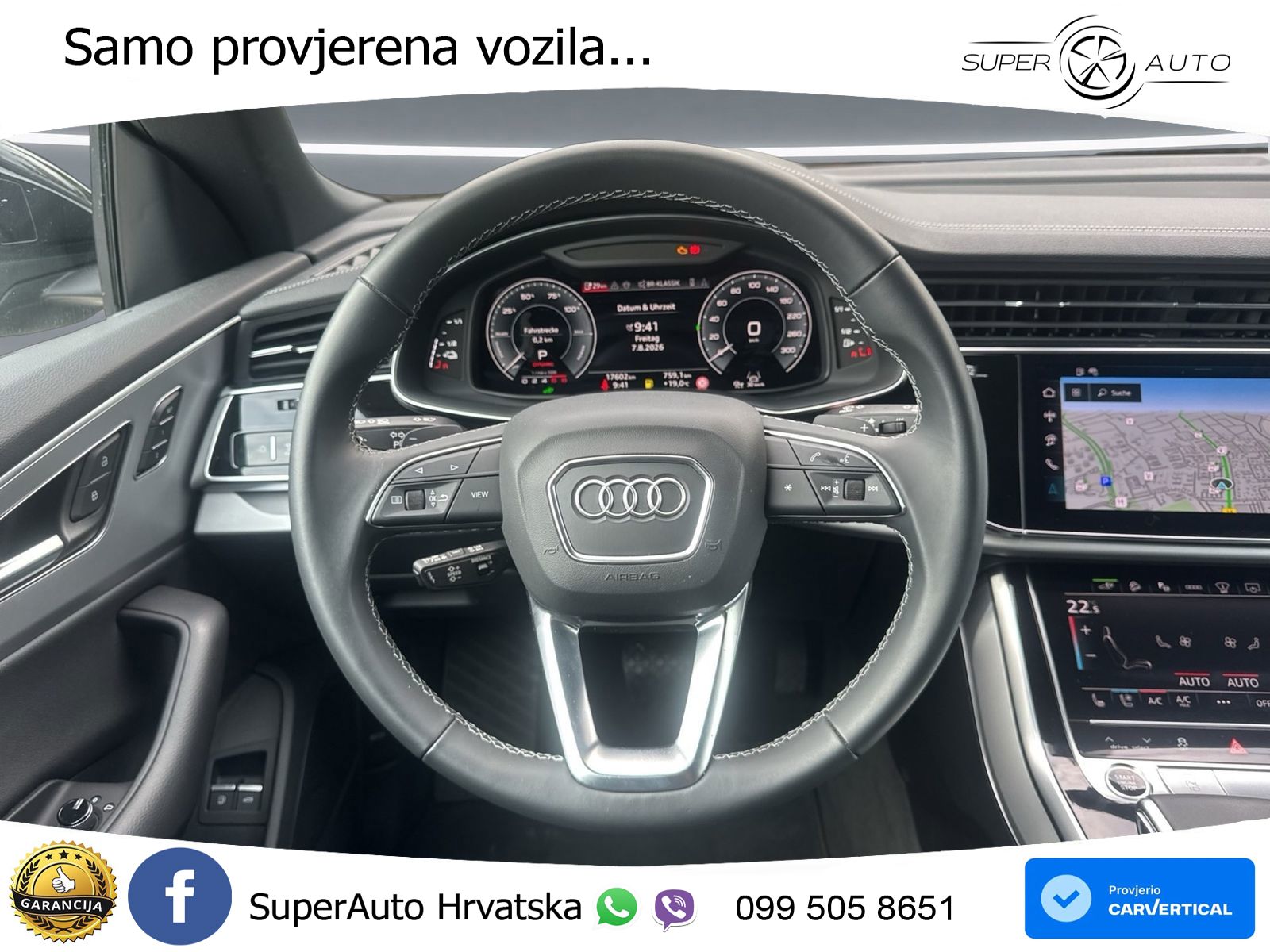 Audi Q8 55 TFSIe V6 (394 KS) quattro Tiptronic