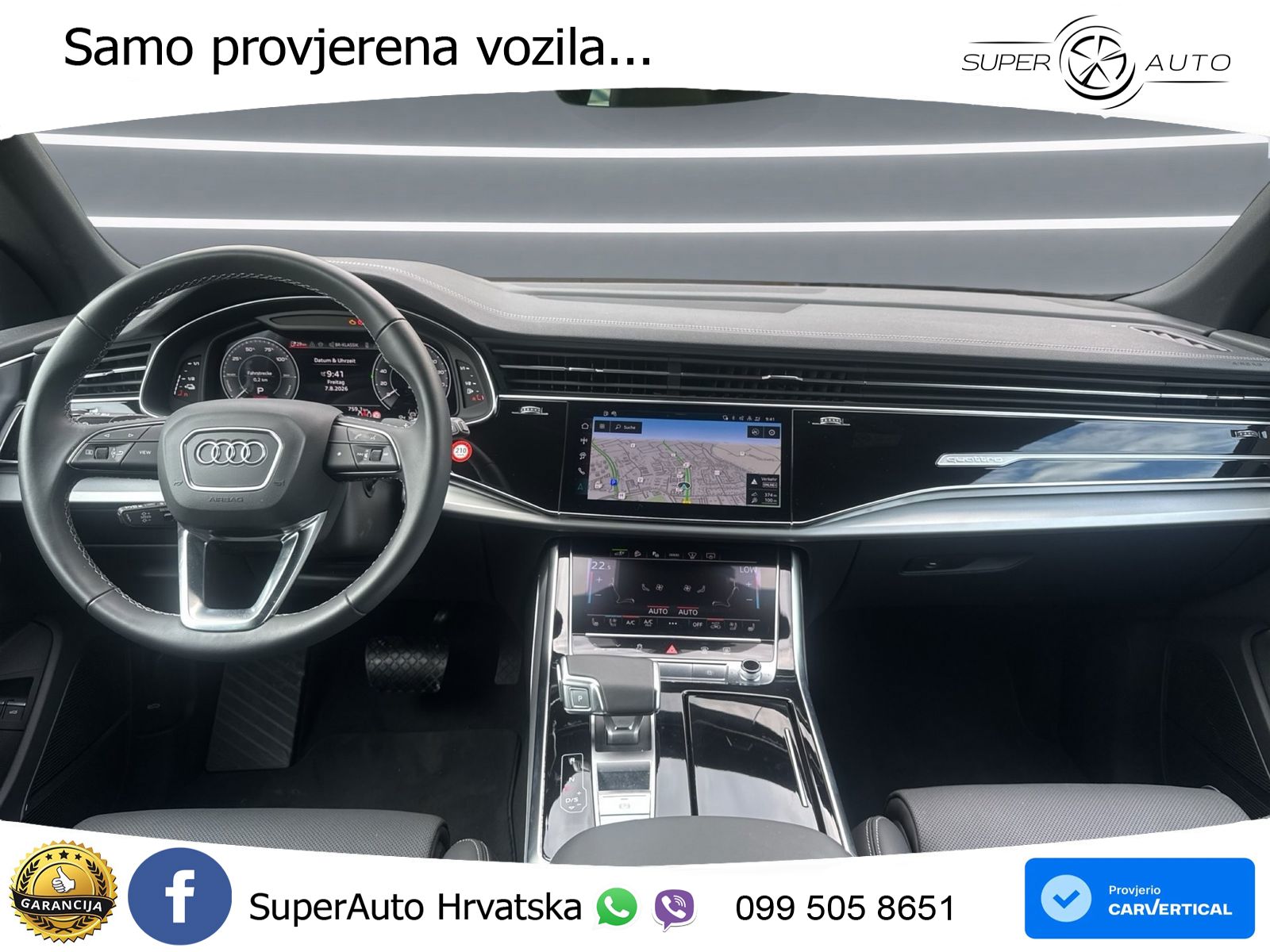 Audi Q8 55 TFSIe V6 (394 KS) quattro Tiptronic