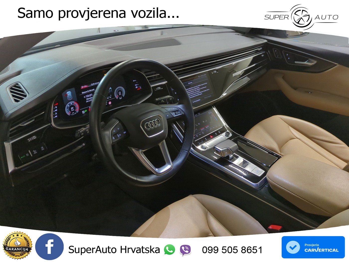 Audi Q8 50 TDI V6 (286 KS) quattro Tiptronic