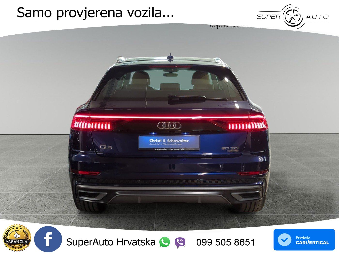 Audi Q8 50 TDI V6 (286 KS) quattro Tiptronic