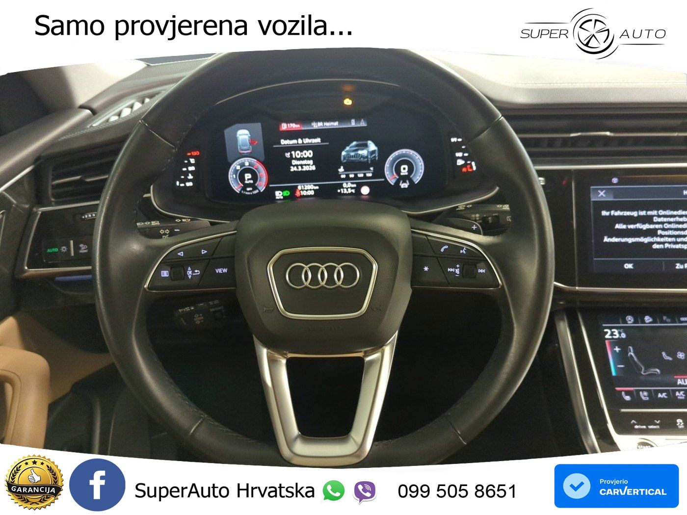 Audi Q8 50 TDI V6 (286 KS) quattro Tiptronic