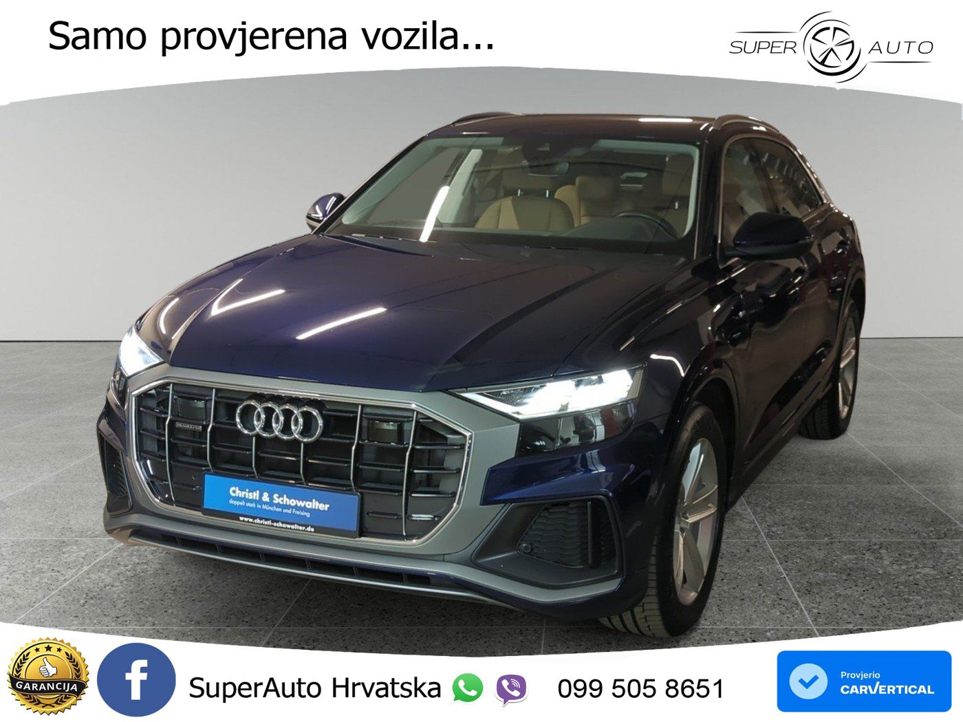 Audi Q8 50 TDI V6 (286 KS) quattro Tiptronic