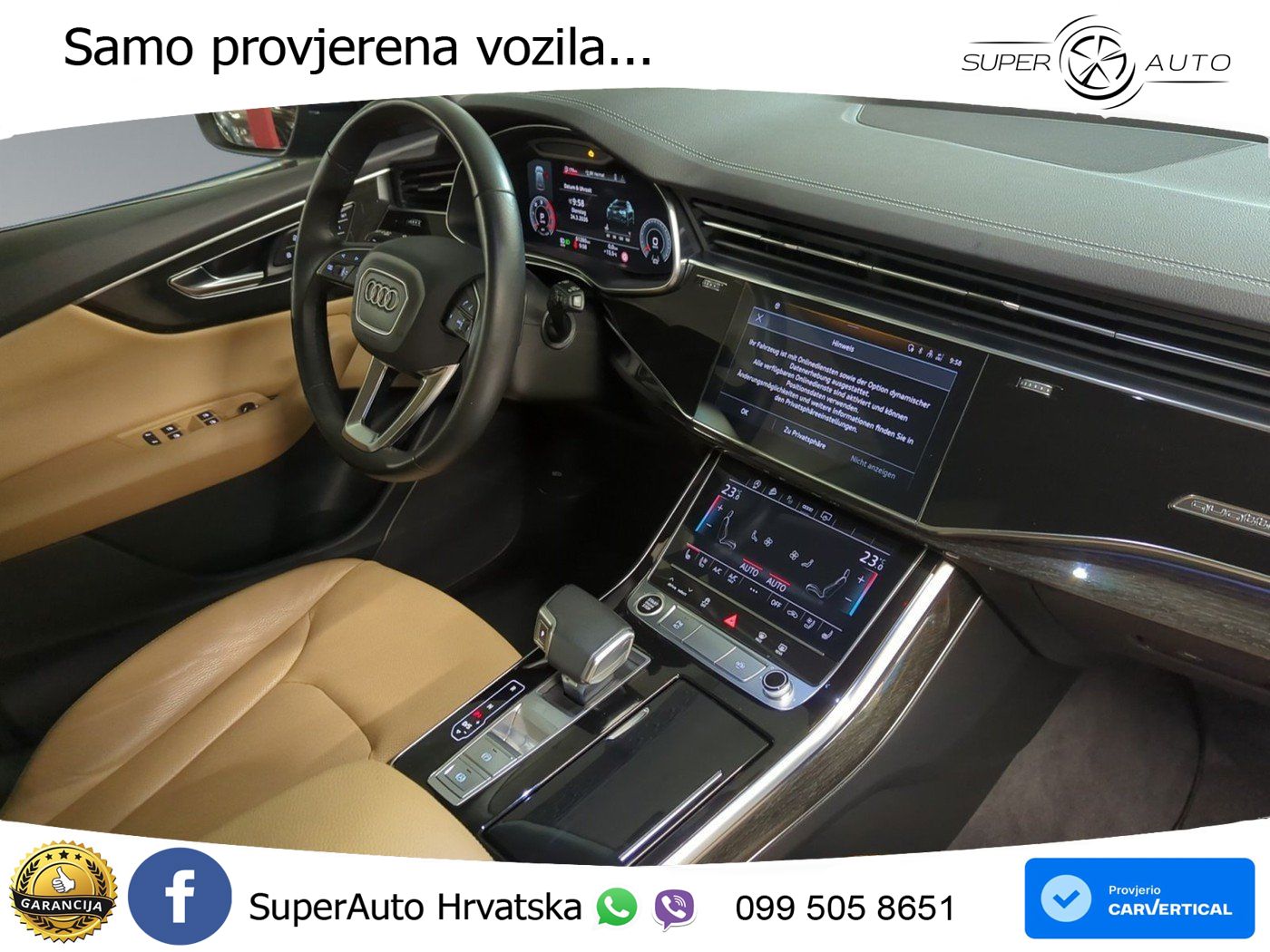 Audi Q8 50 TDI V6 (286 KS) quattro Tiptronic