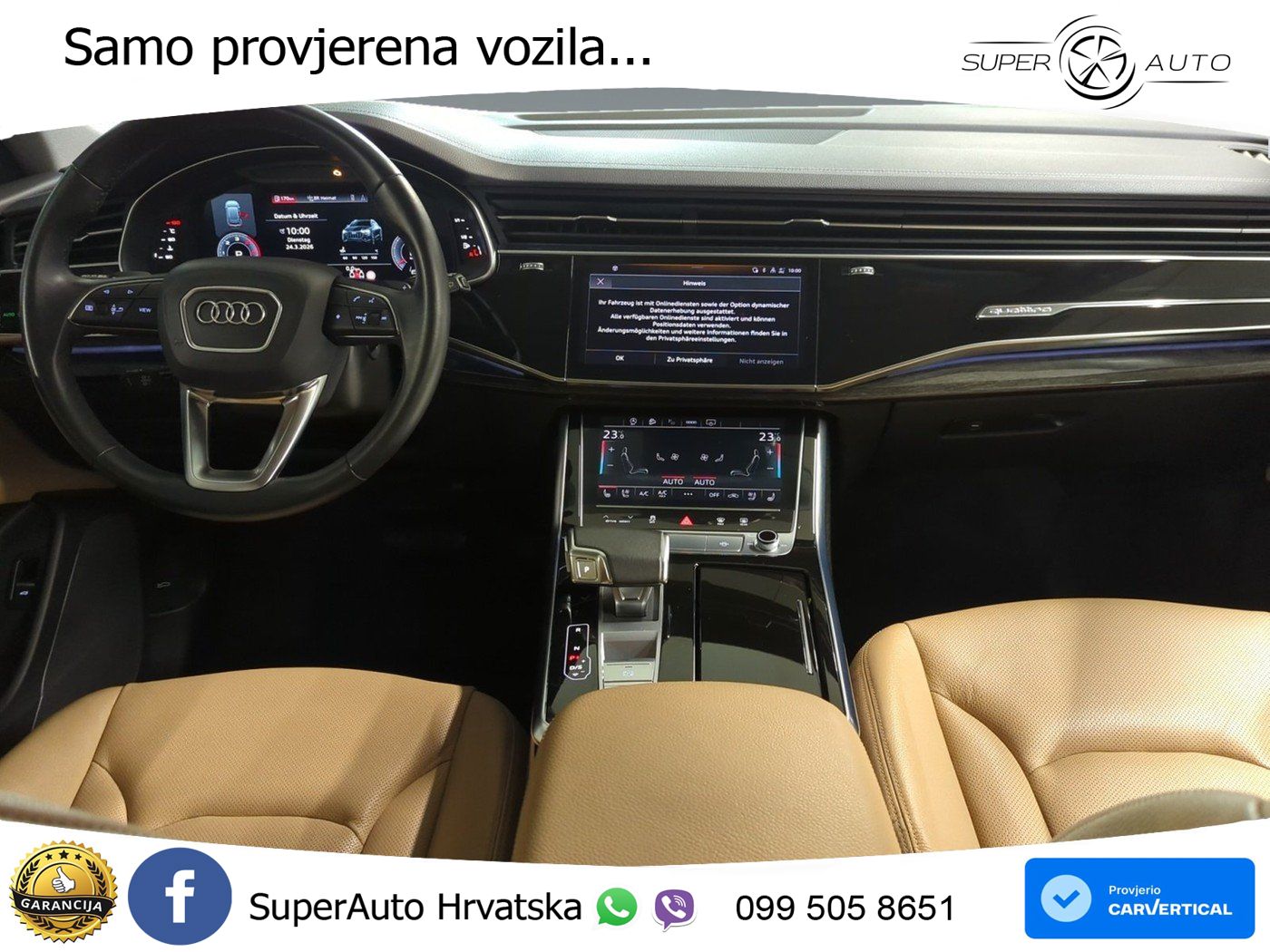 Audi Q8 50 TDI V6 (286 KS) quattro Tiptronic