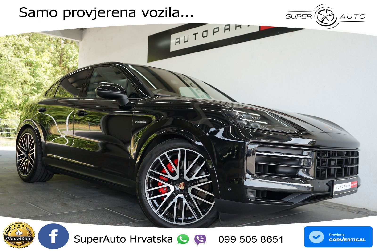 Porsche Cayenne Coupe S 3.0 V6 (519 KS) E-Hybrid Tiptronic S