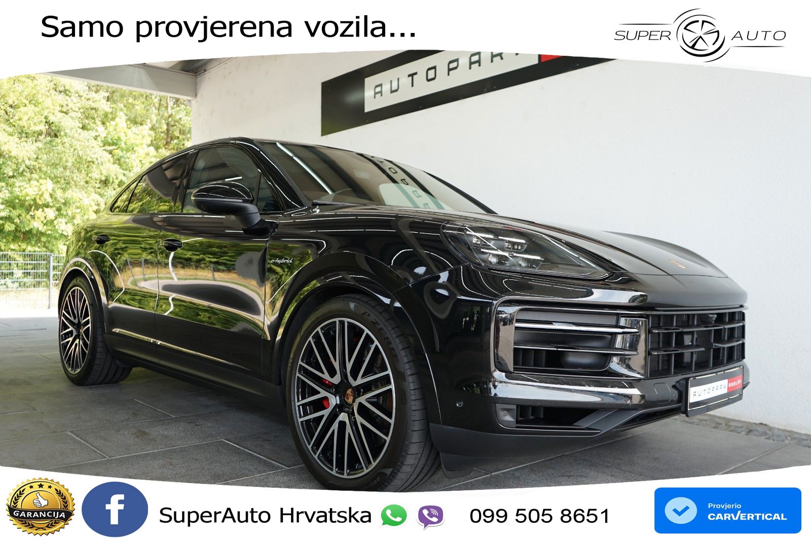 Porsche Cayenne Coupe S 3.0 V6 (519 KS) E-Hybrid Tiptronic S