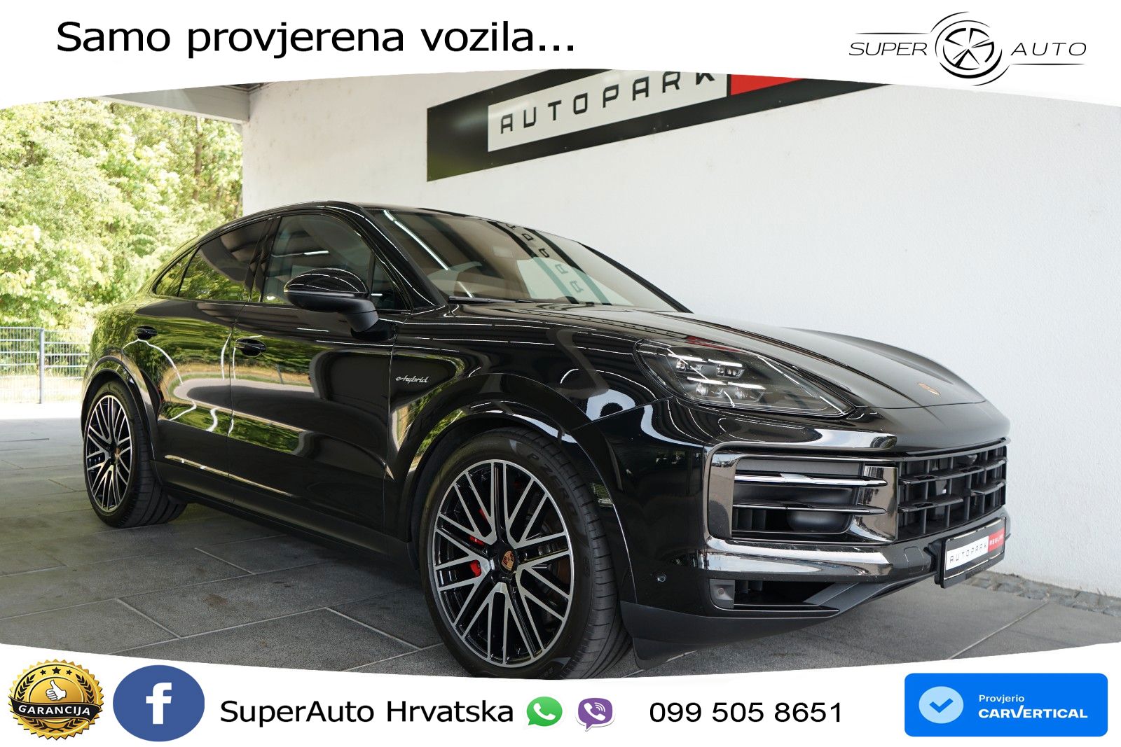 Porsche Cayenne Coupe S 3.0 V6 (519 KS) E-Hybrid Tiptronic S