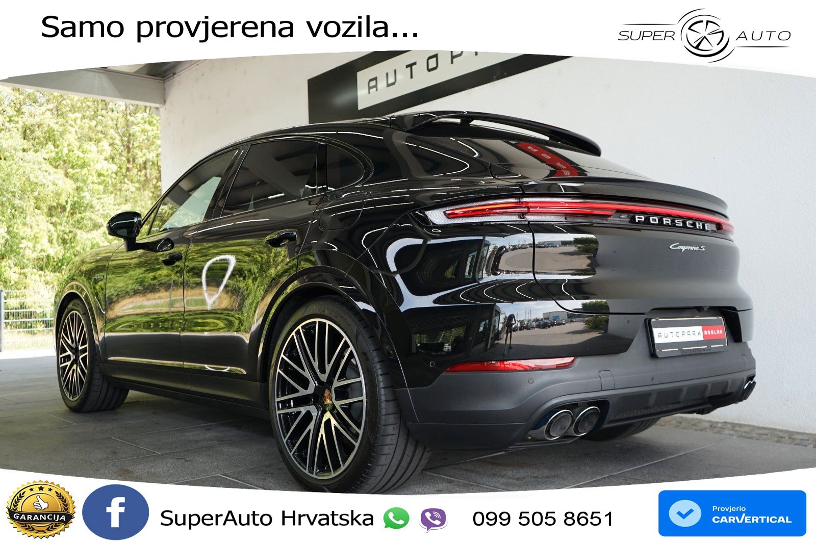 Porsche Cayenne Coupe S 3.0 V6 (519 KS) E-Hybrid Tiptronic S