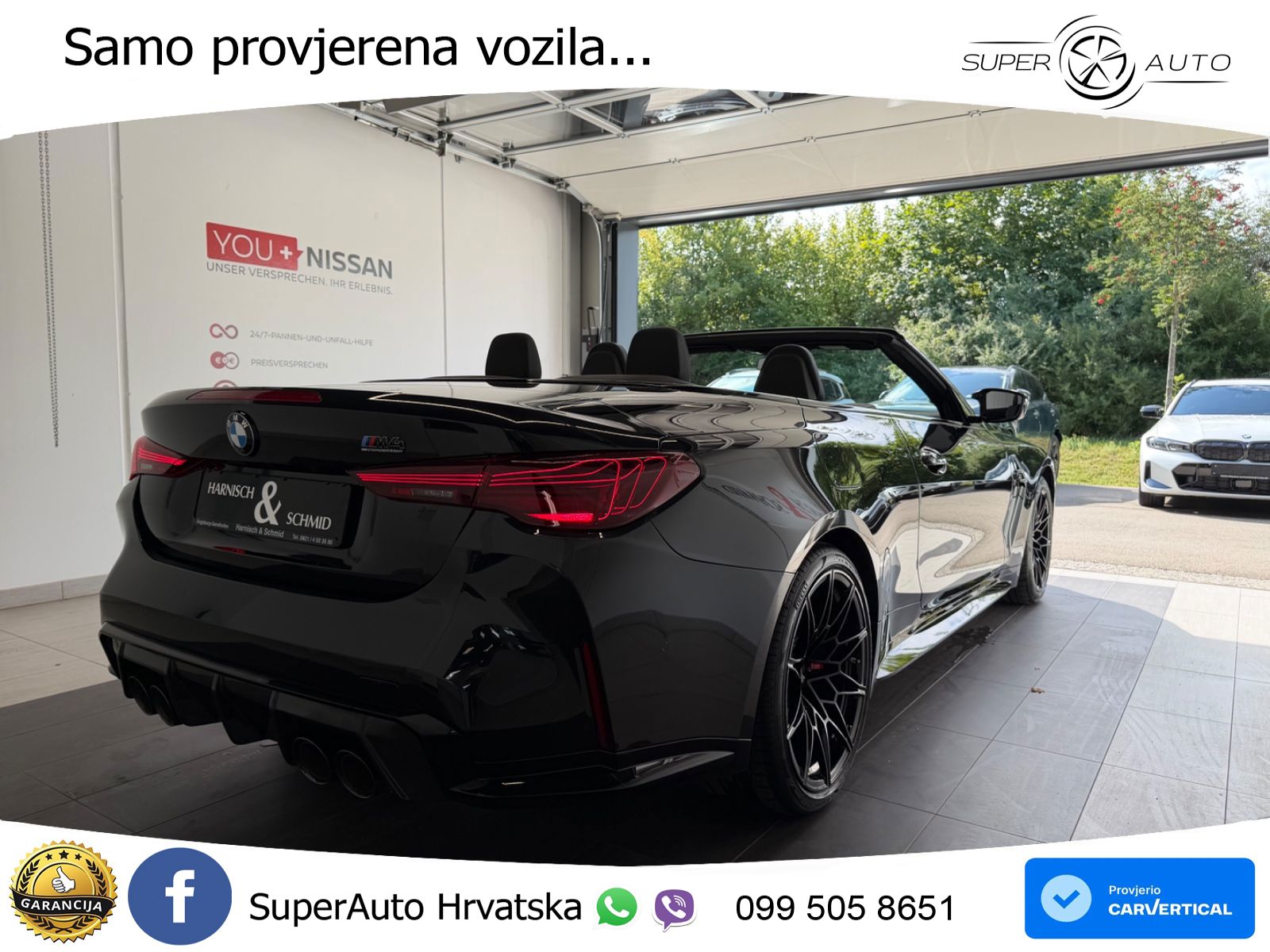 BMW M4 Convertible Competition 3.0 (530 KS) xDrive Steptronic LED+GR SJED+ACC