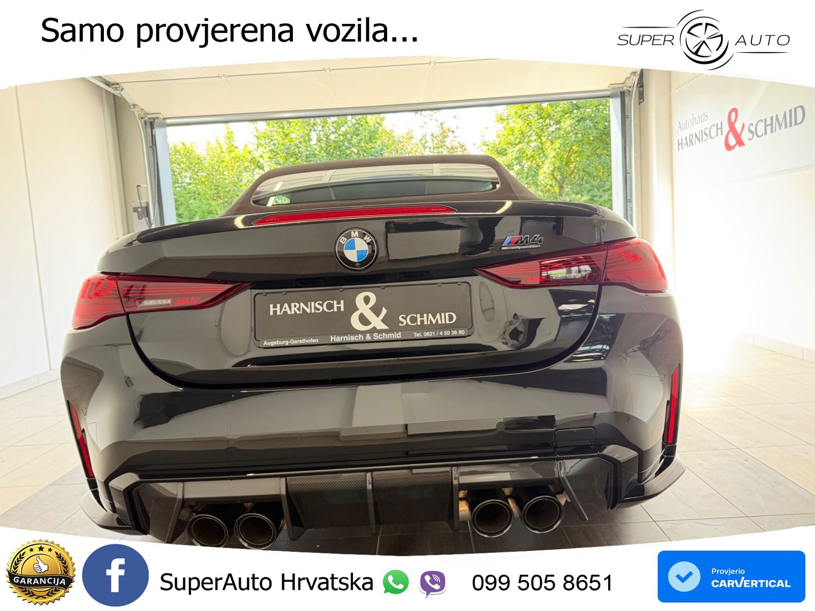 BMW M4 Convertible Competition 3.0 (530 KS) xDrive Steptronic LED+GR SJED+ACC