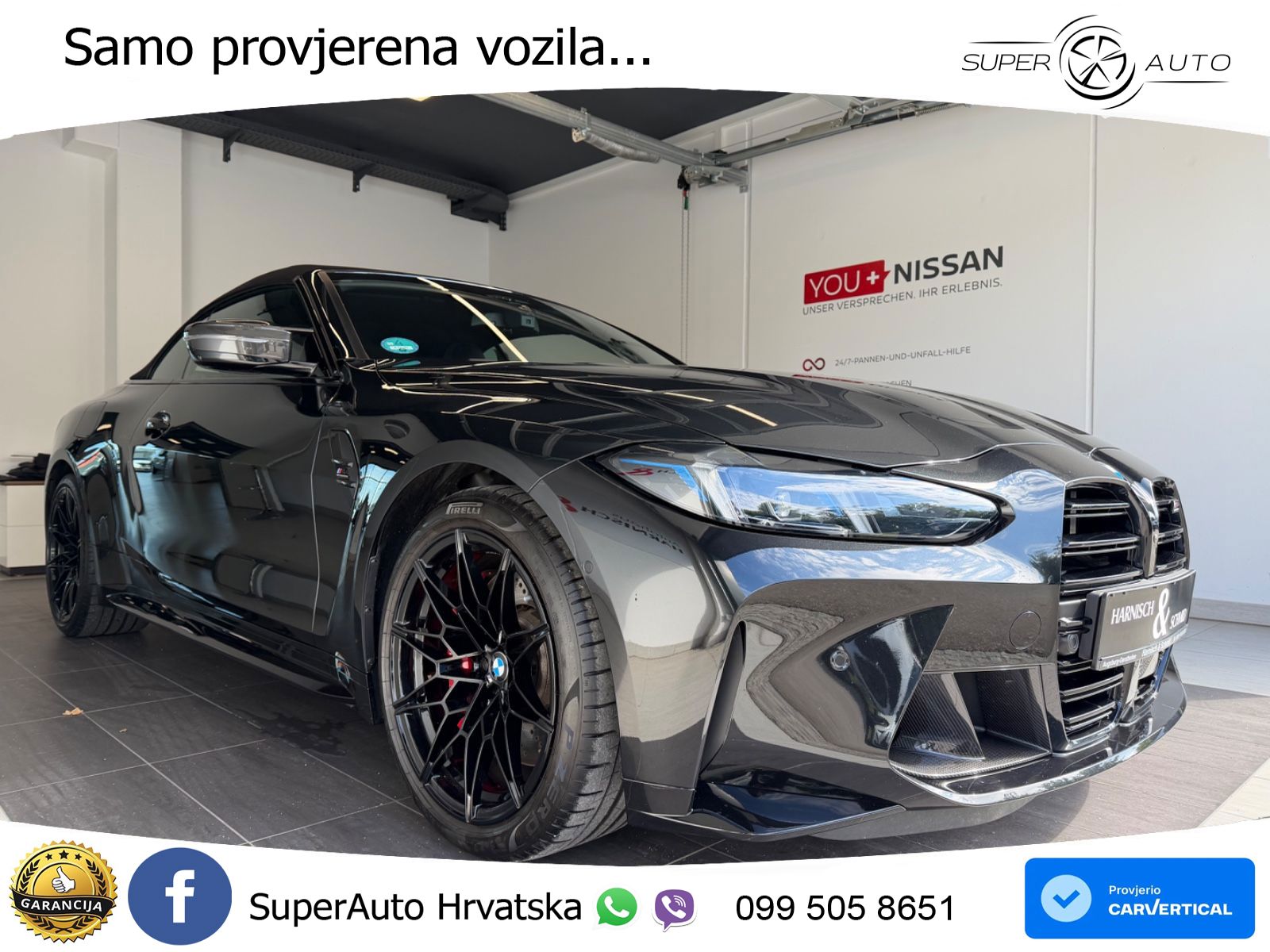 BMW M4 Convertible Competition 3.0 (530 KS) xDrive Steptronic LED+GR SJED+ACC