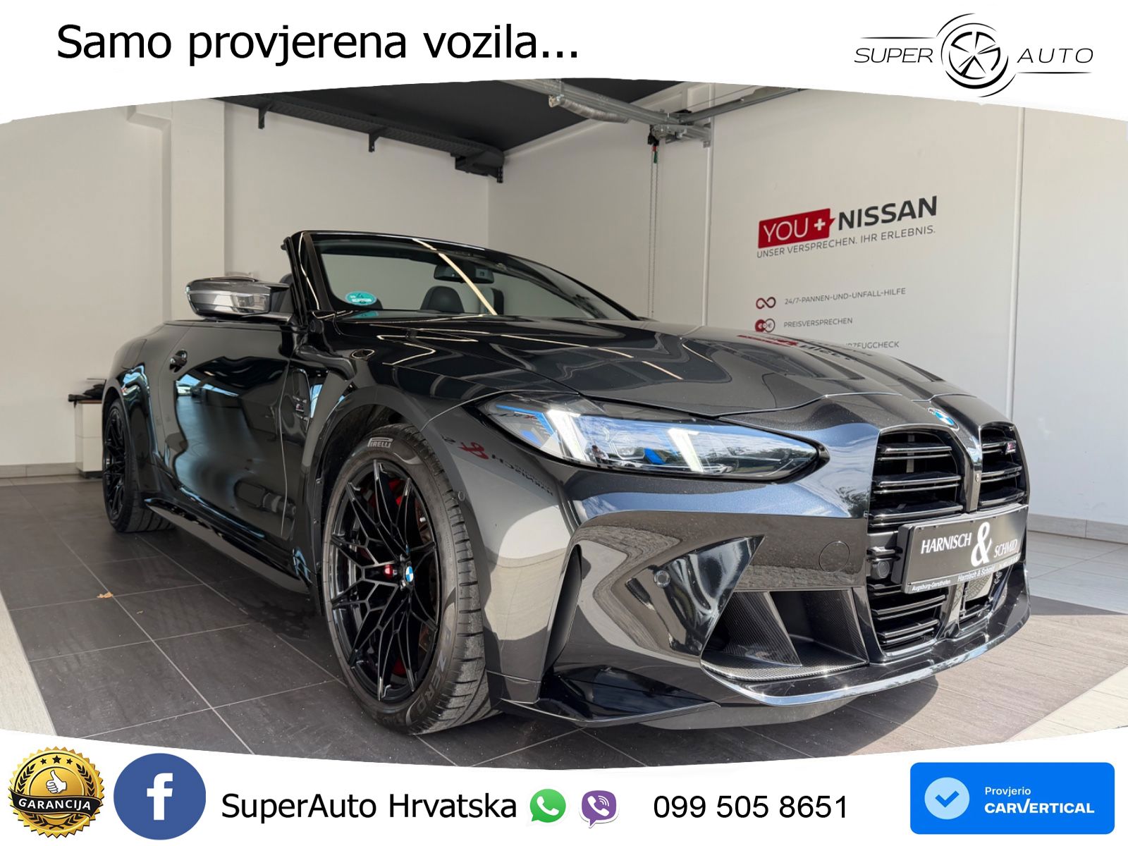 BMW M4 Convertible Competition 3.0 (530 KS) xDrive Steptronic LED+GR SJED+ACC