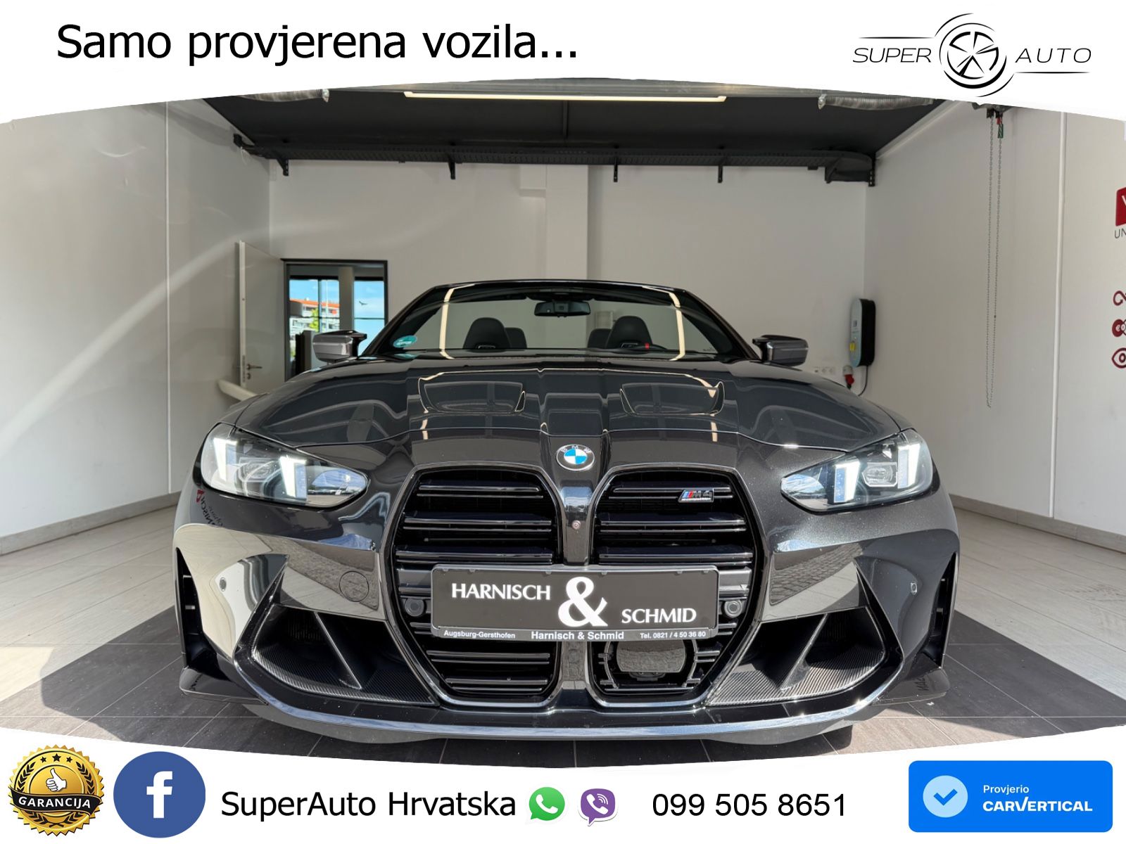 BMW M4 Convertible Competition 3.0 (530 KS) xDrive Steptronic LED+GR SJED+ACC