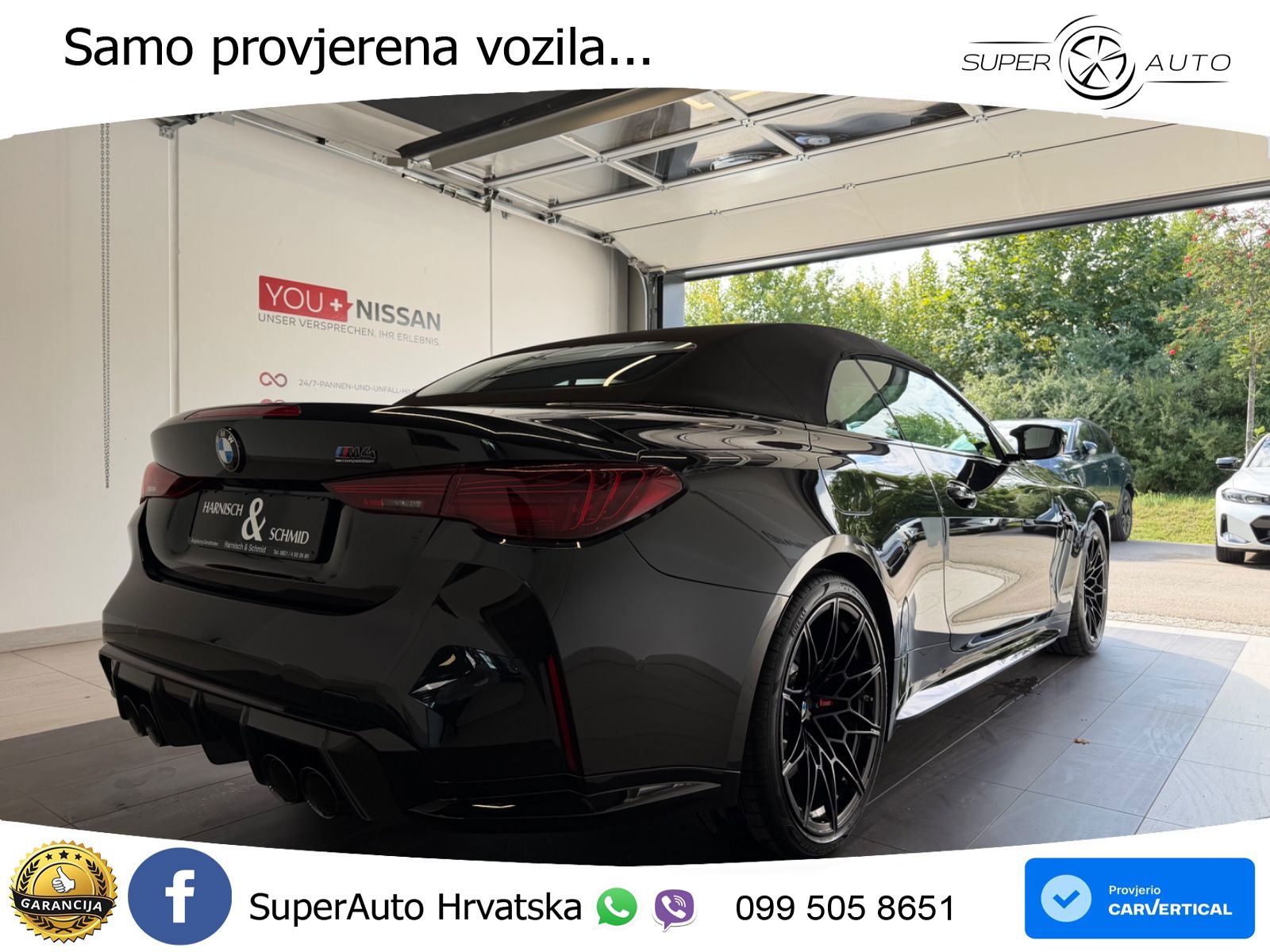 BMW M4 Convertible Competition 3.0 (530 KS) xDrive Steptronic LED+GR SJED+ACC