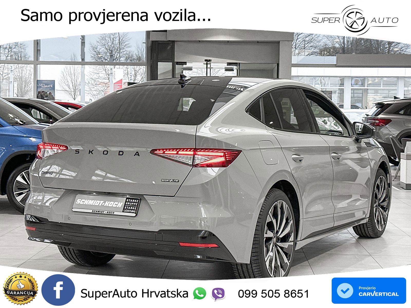 Škoda Enyaq Coupe iV 85 82 kWh (286 KS) SportLine LED+GR SJED+ACC