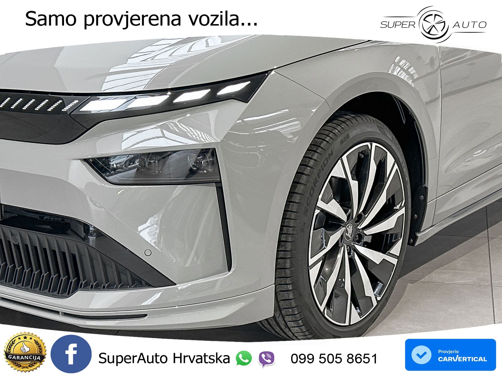 Škoda Enyaq Coupe iV 85 82 kWh (286 KS) SportLine LED+GR SJED+ACC