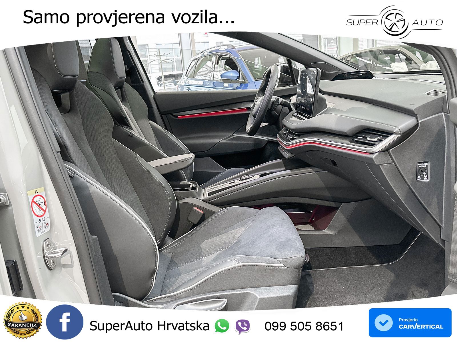 Škoda Enyaq Coupe iV 85 82 kWh (286 KS) SportLine LED+GR SJED+ACC