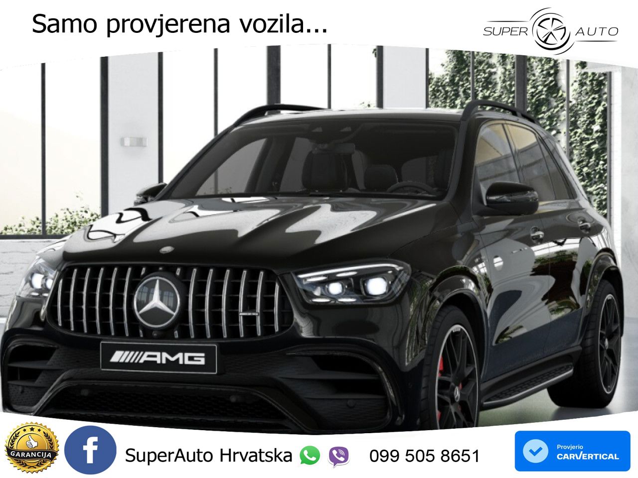 Mercedes AMG GLE 63 S V8 (612 KS) EQ Boost 4MATIC+ AMG SPEEDSHIFT TCT 9G LED+GR SJED+ACC