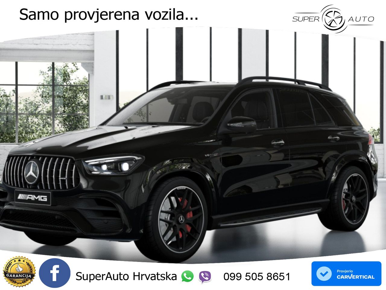Mercedes AMG GLE 63 S V8 (612 KS) EQ Boost 4MATIC+ AMG SPEEDSHIFT TCT 9G LED+GR SJED+ACC