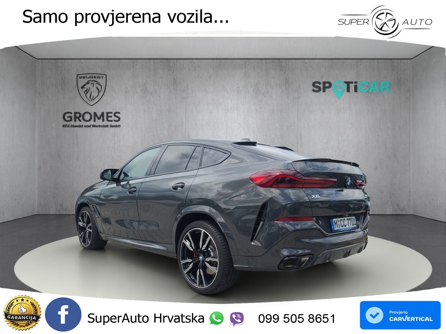 BMW X6 M60i V8 (530 KS) xDrive Steptronic LED+GR SJED+ACC