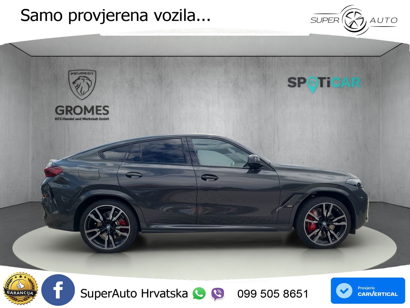 BMW X6 M60i V8 (530 KS) xDrive Steptronic LED+GR SJED+ACC
