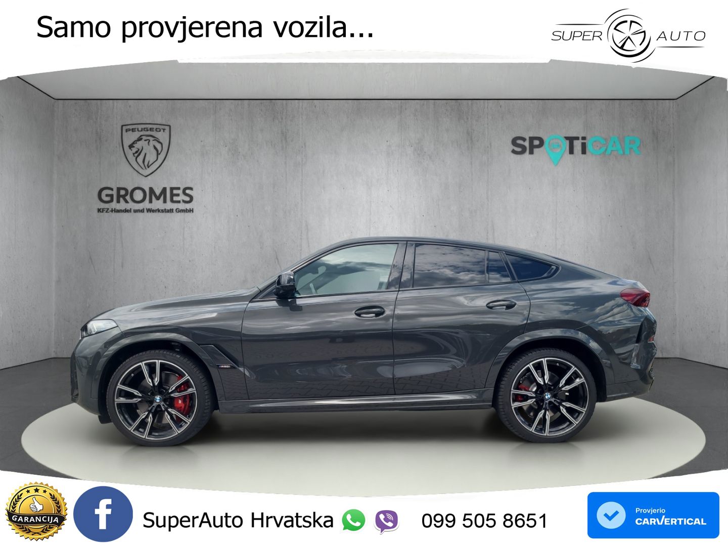 BMW X6 M60i V8 (530 KS) xDrive Steptronic LED+GR SJED+ACC