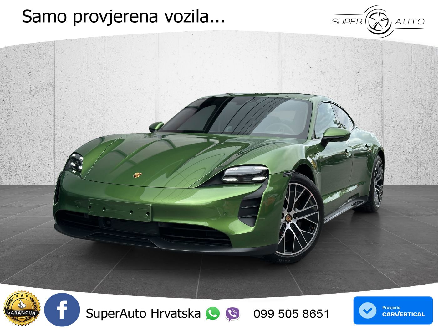 Porsche Taycan GTS Performance Plus 93.4 kWh (598 KS)