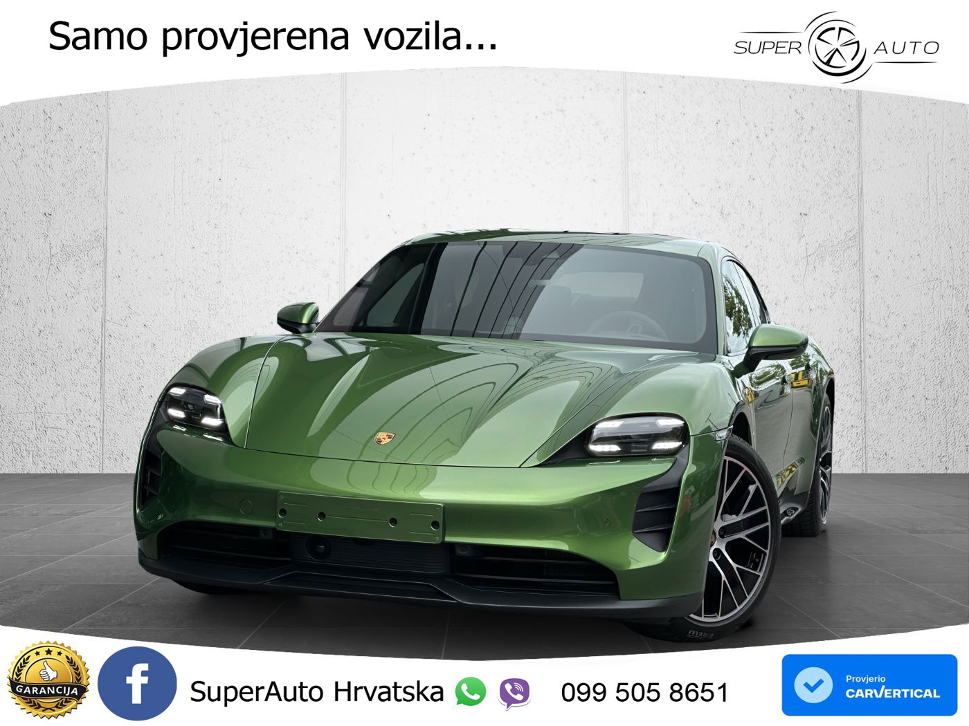 Porsche Taycan GTS Performance Plus 93.4 kWh (598 KS)