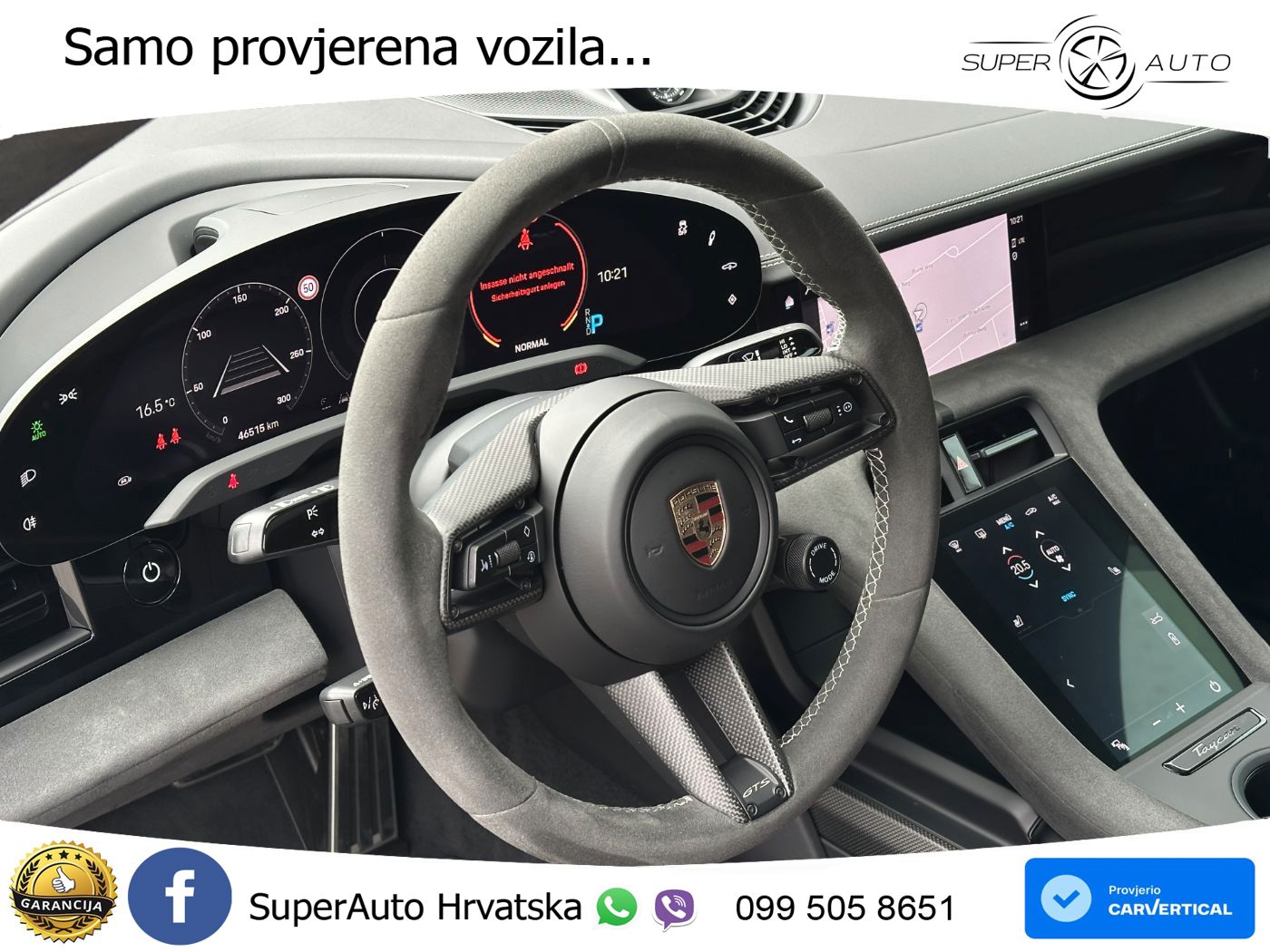 Porsche Taycan GTS Performance Plus 93.4 kWh (598 KS)