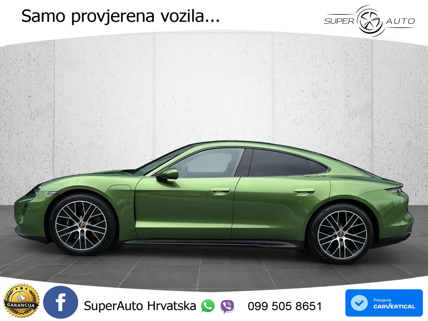 Porsche Taycan GTS Performance Plus 93.4 kWh (598 KS)