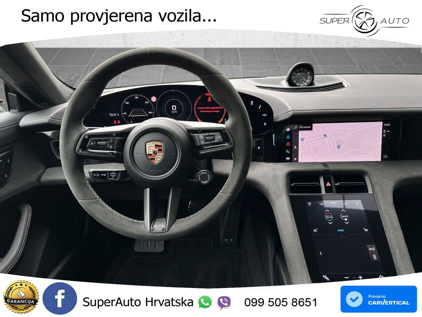 Porsche Taycan GTS Performance Plus 93.4 kWh (598 KS)