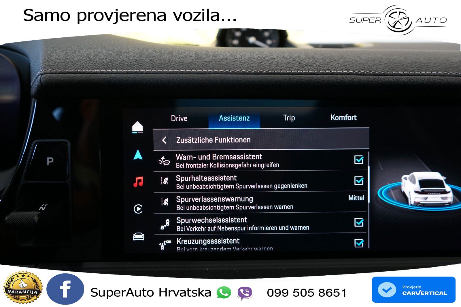 Porsche Panamera 4 2.9 V6 (470 KS) E-Hybrid PDK ACC+HEAD+4xGR SJED+360+PANO